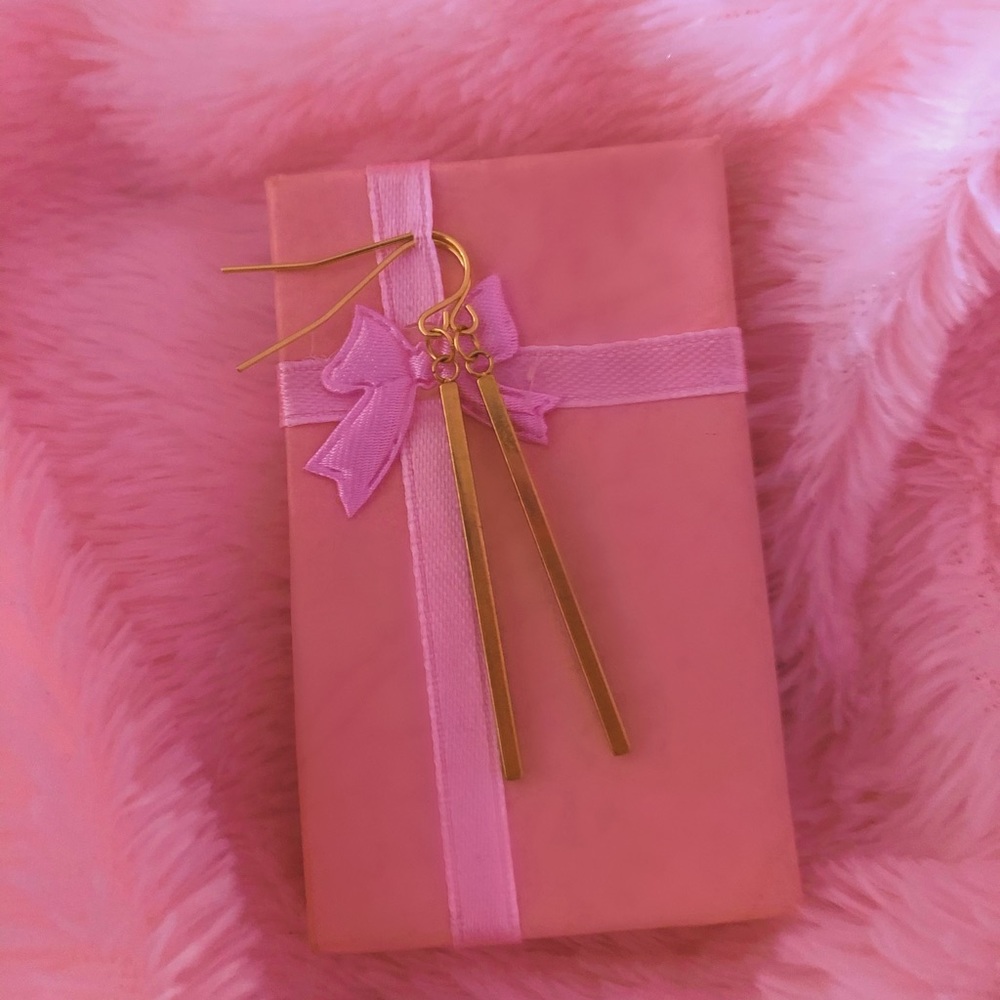 Stainless Steel Bar earrings (BRAND NEW)